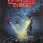Millie Bobby Brown Autographed/Signed Stranger Things Full Size Poster With “Eleven” Inscription – Bikes