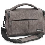 Cullmann 90371 Malaga Maxima 70 Brown Camera case Bag for Small CSC DSLR Camera Camcorder Equipment Water-Repellent Rip-Stop Polyester with PU Coating Padded Carry Strap Inner dividers