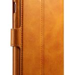 iPhone 7 Plus Wallet Case, iPhone 8 Plus 5.5″ Case, XRPow Lightweight Folio Flip Leather Wallet Case [Slim Fit] Vintage Credit Card Slots Case Cover with Stand Function (Light Brown)