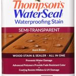 Thompson’s TH.042841-16 Waterseal Waterproffing Stain – Semi Transparent, Acorn Brown, 1 gallon