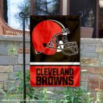 WinCraft Cleveland Browns Double Sided Garden Flag