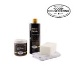 Furniture Clinic Leather Easy Restoration Kit | Set Includes Leather Recoloring Balm & Leather Cleaner, Sponge & Cloth | Restore & Repair Your Sofas, Car Seats & Other Leather Furniture (Beige)