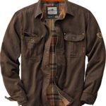 Legendary Whitetails Men’s Journeyman Rugged Shirt Jacket Tobacco Medium