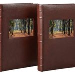 Old Town Bonded Leather Photo Album, 2 Pack (Brown)