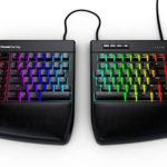 KINESIS Gaming Freestyle Edge RGB Split Mechanical Keyboard (MX Brown)