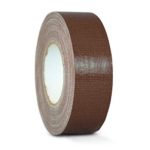 WOD CDT-36 Advanced Strength Industrial Grade Dark Brown Duct Tape, Waterproof, UV Resistant For Crafts & Home Improvement (Available in Multiple Sizes & Colors): 4 in. x 60 yds. (Pack of 1)