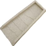 Emsco Group 2101 24″ Decorative Downspout Rain Natural Stone Texture-Granite Splash Block