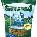 Natural Balance L.I.T. Limited Ingredient Dog Treats, Brown Rice & Lamb Meal Formula, 14-Ounce