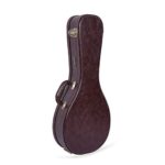 Crossrock Vintage Brown Arch-top Wooden case for A Style Mandolin (CRW600MABR)