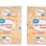 (2 pack) Great Value Light Brown Sugar, 2 Lb