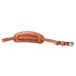Barber Shop Tight Contour Camera Hand Strap, Grained Brown Leather