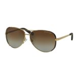 Michael Kors MK5004 Chelsea Sunglasses, Gold/Brown