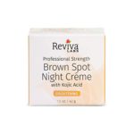 Reviva Labs Brown Spot Night Cream with Kojic Acid – 1 oz