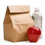 Green Direct Perfect Durable Brown Paper Lunch Bags Size Medium for All Ages (Pack of 100)