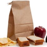 BagDream Brown Paper Lunch Bags Bread Bags 12lb 7×4.5×13.75 Inches 100Pcs Kraft Paper Bags Bulk, Paper Snack Bags, 100% Recycled Kraft Lunch Bags