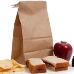 BagDream Brown Paper Lunch Bags Bread Bags 12lb 7×4.5×13.75 Inches 100Pcs Kraft Paper Bags Bulk, Paper Snack Bags, 100% Recycled Kraft Lunch Bags