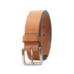Tommy Hilfiger Men’s Casual Belt, Tan, 34