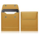 MoKo 6 Inch Kindle Sleeve Case Fits All-New Kindle Paperwhite 2018/Kindle 10th Generation 2019, Protective PU Leather Cover Bag for Kindle Voyage/Kindle(8th Gen)/Kindle Oasis 6″ E-Reader – Light Brown