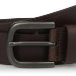 Dickies 100% Leather Jeans Belt with Stitch Design and Prong Buckle