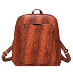 Women Ladies Girls Backpacks Fashion Retro Handbag Totes Shoulder Backpacks Lightweight Laptop Bag Brown
