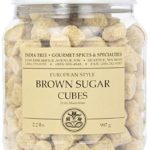 India Tree Brown European-Style Sugar Cubes, 2.2 Pound