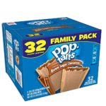 Pop-Tarts Breakfast Toaster Pastries, Frosted Brown Sugar Cinnamon Flavored, Family Pack, 56.4 Oz, 32 Counts