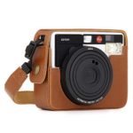Megagear MG1296 Ever Ready Leather Camera Case, Bag, Protective Cover for Leica Sofort Instant, Light Brown