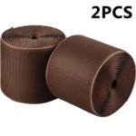 2 Packs Cable Grip Strip Carpet/Floor Cord Cover Cable Protector Cable Management, Protect Cords and Prevent a Trip Hazard, 3 Inches by 10 Feet (Brown)