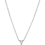 IGI Certified 14k Gold Princess-Cut Diamond Pendant Necklace (0.50 cttw, H-I Color, SI2-I1 Clarity), 18″