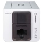 Evolis Zenius Single-Side ID Card Printer – Grey Brown – ZN1U0000TS