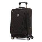 Travelpro Luggage Crew 11 21″ Carry-on Expandable Spinner w/Suiter and USB Port, Mahogany Brown