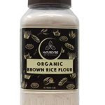 Naturevibe Botanicals Brown Rice Flour (2lbs) | Gluten Free | Rich in Protein | Supports Weight Loss [Packaging may Vary]