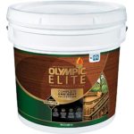 Olympic Stain 80114-3 Elite Woodland Oil Stain, 3 Gallons, Kona Brown