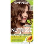 Garnier Nutrisse Nourishing Hair Color Creme, 60 Light Natural Brown (Acorn), 3 Count  (Packaging May Vary)