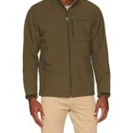 Columbia Men’s Ascender Softshell Jacket, Water & Wind Resistant, Olive Brown, Medium
