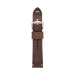 Fossil 22mm Leather Watch Band, Color: Espresso Brown (Model: S221365)