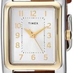 Timex Women’s TW2R89600 Meriden Brown/Two-Tone Leather Strap Watch