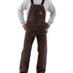 Carhartt Men’s Sandstone Unlined Bib Overall R06