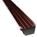 FlexxPoint 30 Year Gutter Cover System, Brown Residential 5″ Gutter Guards, 102ft
