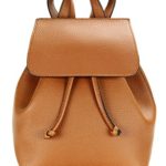 Scarleton Basic Drawstring Backpack H202904 – Brown