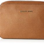 Michael Kors  Women’s Jet Set Crossbody Leather Bag, Luggage, Large