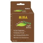 Mina Eyebrow Henna Light Brown Regular Pack & Tinting Kit For Brow Dye