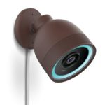 elago Google Nest Cam IQ Outdoor Security Camera Cover (Dark Brown) – Infrared LED Visible, Holes for Microphone/Speaker, Camouflage, Easy Installation, All-Weather Protective Skin, Ventilation
