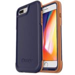 OtterBox Pursuit Series Slim Case for iPhone 8 Plus and iPhone 7 Plus (ONLY) – Retail Packaging – Desert Spring (Dark Blue/Light Brown)