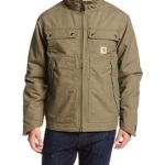 Carhartt Men’s Quick Duck Jefferson Traditional Jacket,Canyon Brown,Medium
