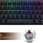Ducky One 2 Mini RGB LED 60% Double Shot PBT Mechanical Keyboard (Cherry MX Brown)