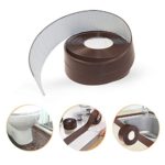 Caulk Strip PE Self Adhesive Tape for Bathtub Bathroom Shower Toilet Kitchen and Wall Sealing Length 11 Ft (38 mm 1 Pack, Brown)