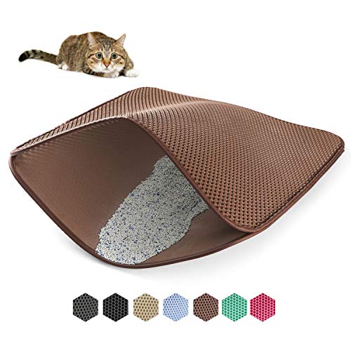 WePet Cat Litter Mat, Kitty Litter Trapping Mat Large Size,