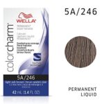 Wella Color Charm Permanent Liquid Hair Color  Browns, Wella Color Charm Perm Liquid 5A Light Ash Brown