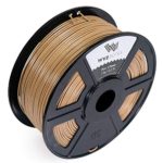WYZworks PLA 1.75mm [ Khaki Brown ] Premium Thermoplastic Polylactic Acid 3D Printer Filament – Dimensional Accuracy +/- 0.05mm 1kg / 2.2lb + [ Multiple Color Options Available ]